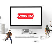 EVORETRO - Display Stands for Action Figure (3.75" & 6") - Pack of 6 - accessory -  EVORETRO