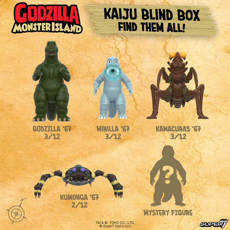 Toho ReAction - Blind Box Wave 13 - Godzilla Monster Island
