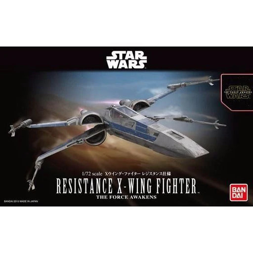 Bandai - Star Wars - Resistance X-wing Fighter - Model Kit - Collectables > Action Figures > toys -  Bandai
