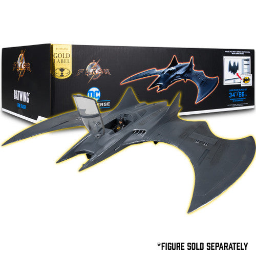Batwing (The Flash Movie) Gold Label Vehicle - Exclusive -  -  McFarlane Toys