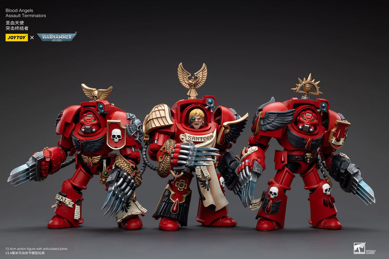 Joy Toy - Warhammer 40K - Blood Angels - Assault Terminators - Collectables > Action Figures > toys -  Joy Toy