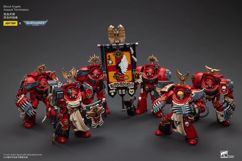Joy Toy - Warhammer 40K - Blood Angels - Assault Terminators - Collectables > Action Figures > toys -  Joy Toy
