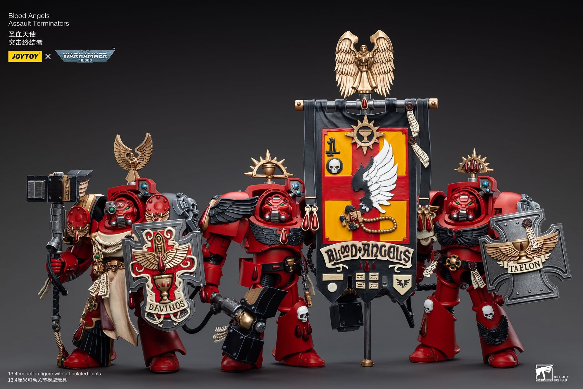 Warhammer 40K Blood Angels Assault Terminators Toy Snowman warhammer-40k-blood-angels-assault-terminators-toy-snowman