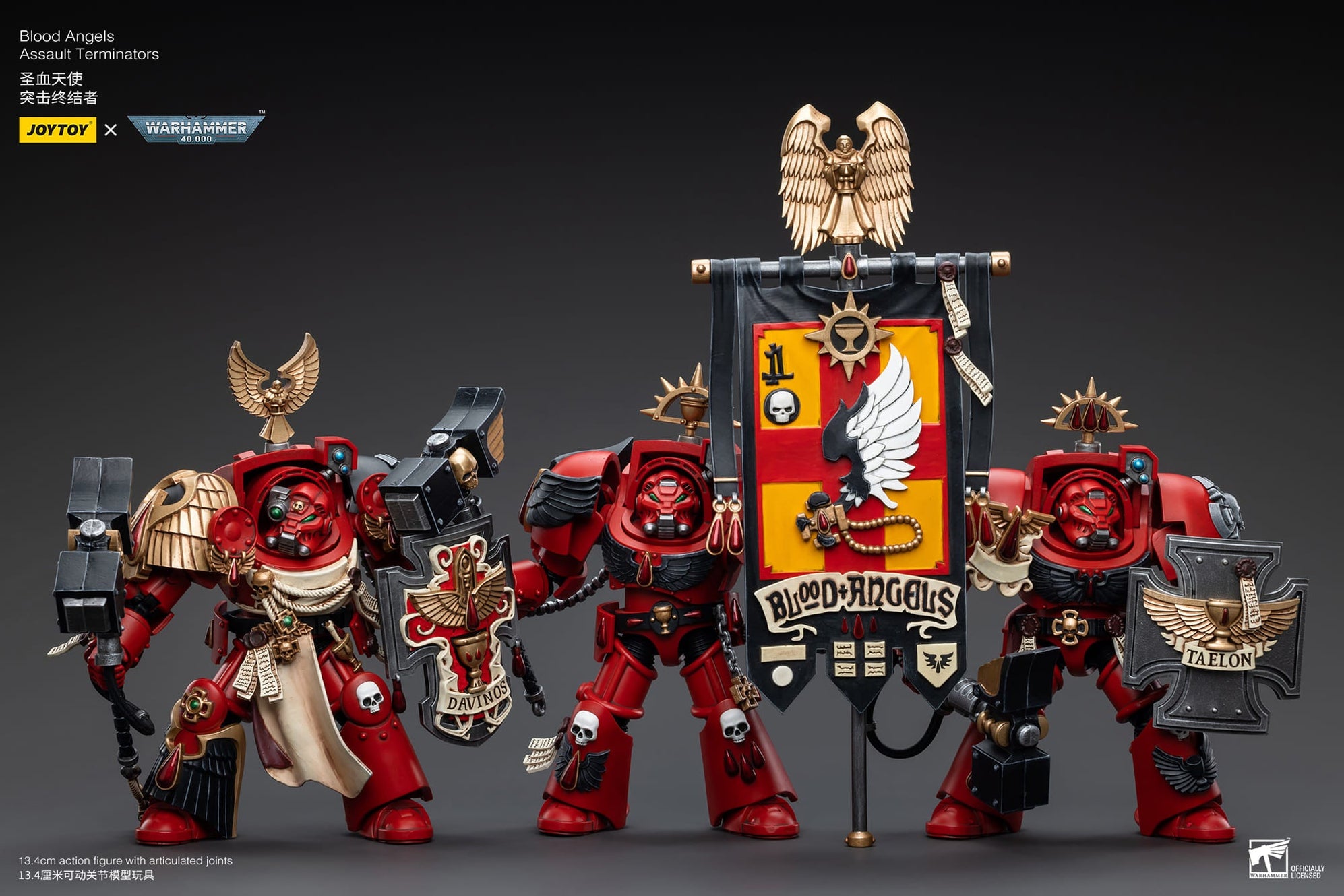 Angel Terminators Warhammer 40K - Blood Angels - Assault Terminators — Toy Snowman