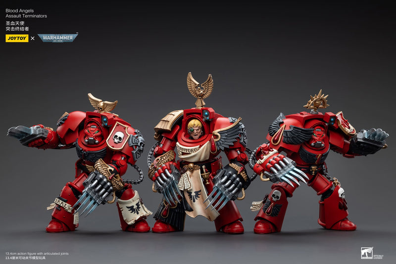 Joy Toy - Warhammer 40K - Blood Angels - Assault Terminators - Collectables > Action Figures > toys -  Joy Toy