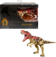Mattel - Jurassic World Hammond Collection Ceratosaurus Dinosaur ( Shelfware) - Collectables > Action Figures > toys -  mattel