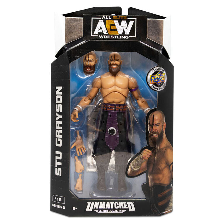 AEW 1 Figure Pack (Unmatched Figure) - Stu Grayson - Collectables > Action Figures > toys -  Jazwares