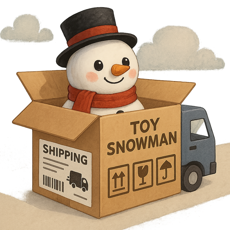Shipping -  -  Toy Snowman