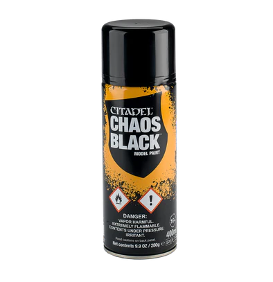 CHAOS BLACK SPRAY PAINT - Accessories -  Games Workshop