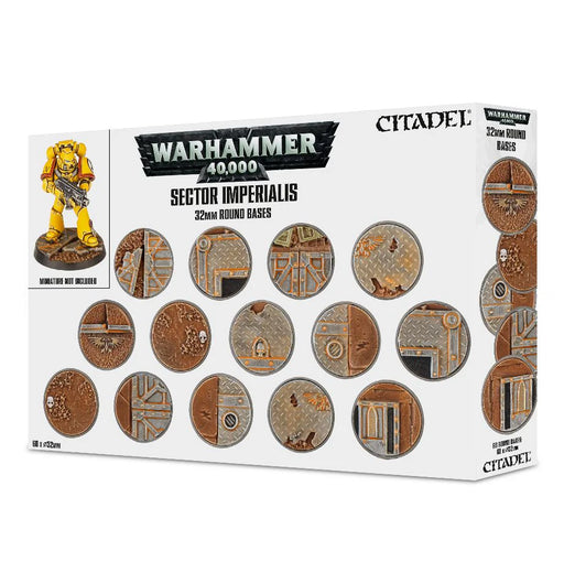 Citadel - Sector Imperialis - 32mm Round Bases - Miniature -  Games Workshop