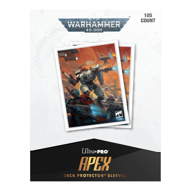 Ultra Pro - Tau Empire - 105ct Apex Deck Protector Sleeves for Warhammer 40,000 - Card Games > Collectables > TCG > CCG -  Ultra Pro