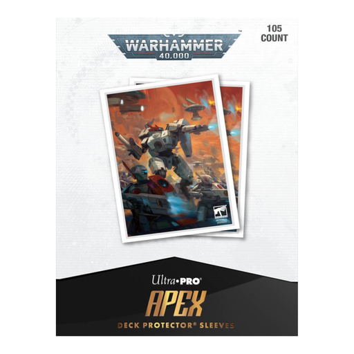 Ultra Pro - Tau Empire - 105ct Apex Deck Protector Sleeves for Warhammer 40,000 - Card Games > Collectables > TCG > CCG -  Ultra Pro