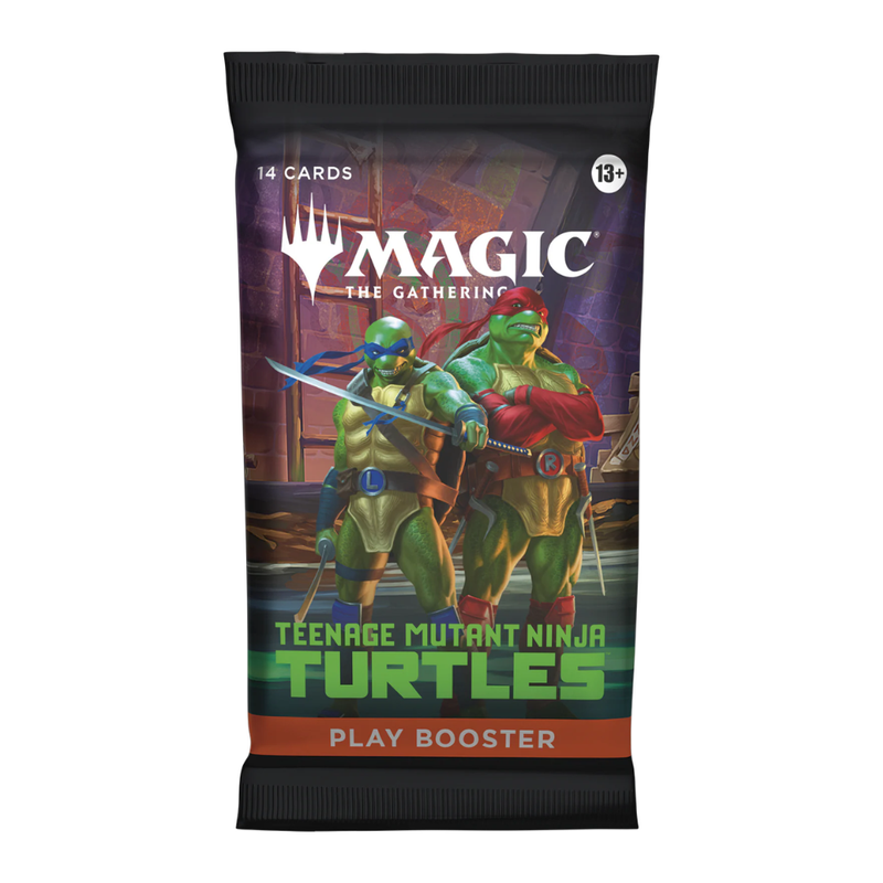 Magic: The Gathering - Teenage Mutant Ninja Turtles - Play Booster Pack - Card Games > Collectables > TCG > CCG -  wizards of the coast