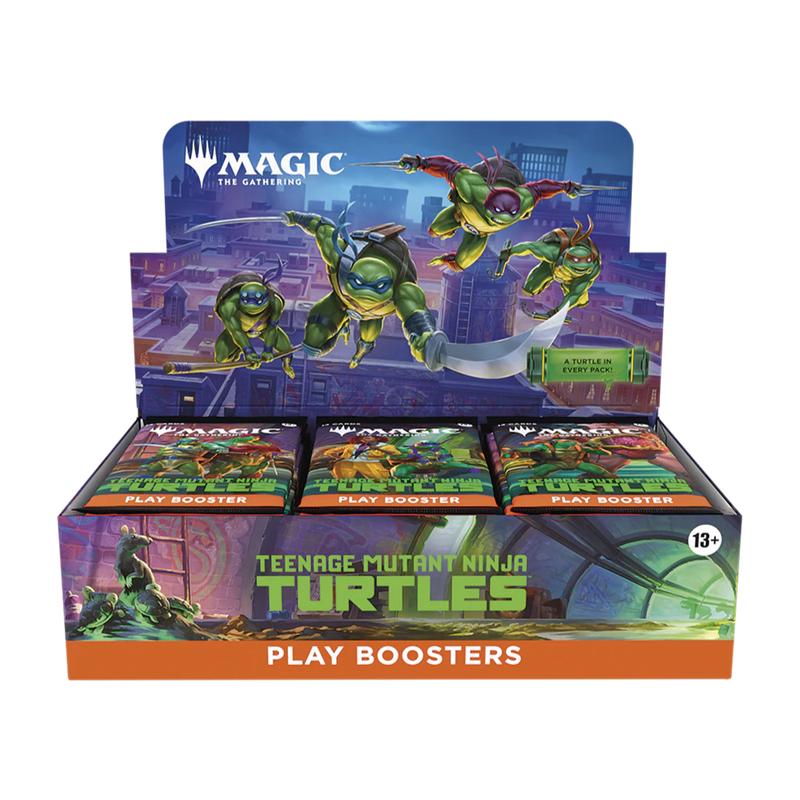 Magic: The Gathering - Teenage Mutant Ninja Turtles - Play Booster Box - Card Games > Collectables > TCG > CCG -  wizards of the coast