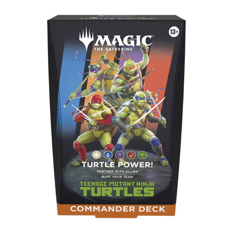 Magic: The Gathering - Teenage Mutant Ninja Turtles - Commander Deck - Turtle Power! - Card Games > Collectables > TCG > CCG -  wizards of the coast