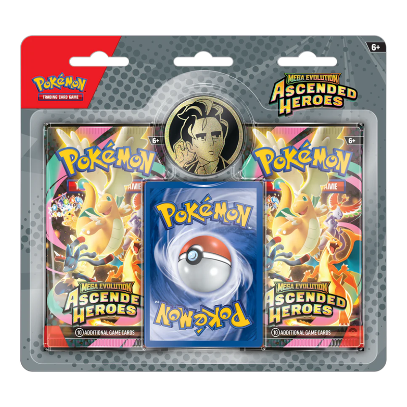 Pokémon TCG: Mega Evolution - Ascended Heroes - Blister Pack Collection - Larry - Card Games > Collectables > TCG > CCG -  Pokemon TCG