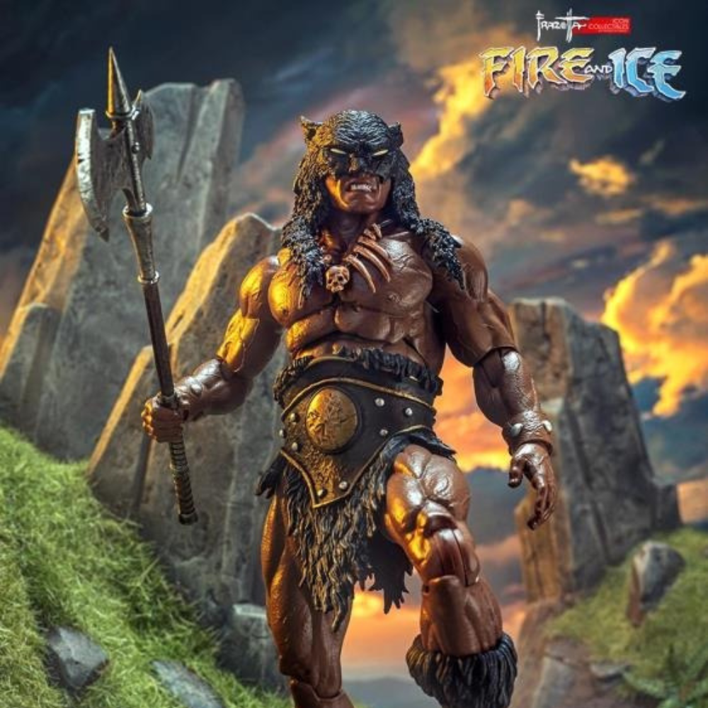 Fire and Ice - ICON Collectibles - Dark Wolf (Ver. 2) 1/12 Scale