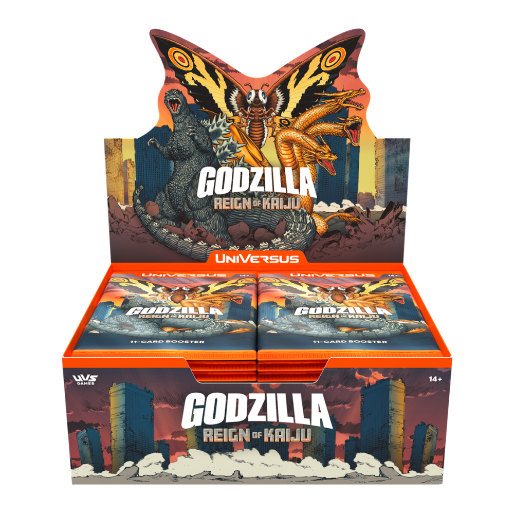 UniVersus - Godzilla: Reign of Kaiju - Booster Box — Toy Snowman