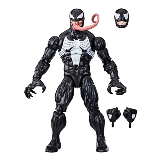 Marvel Legends Series - Retro Cardback Spider-Man - Venom (85th Anniversary) - Exclusive - Collectables > Action Figures > toys -  Hasbro