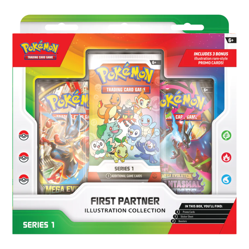 Pokémon TCG: First Partner Illustration Collection - Series 1 - Card Games > Collectables > TCG > CCG -  Pokemon TCG