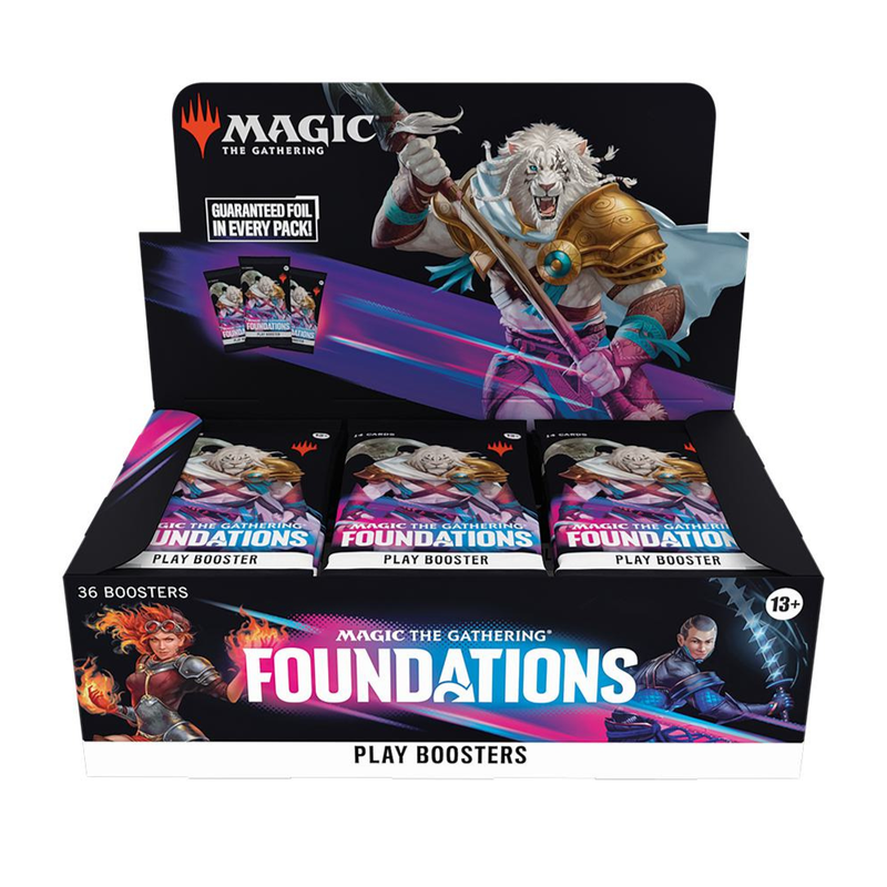 Magic: The Gathering - Foundations - Play Booster Box - Card Games > Collectables > TCG > CCG -  wizards of the coast