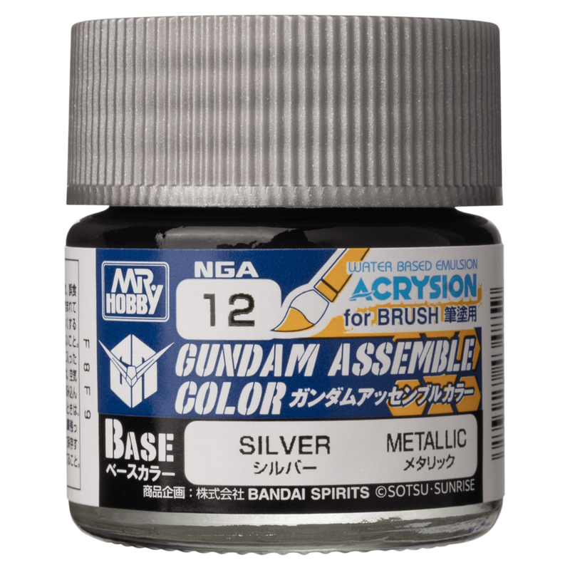 Mr. Hobby - Gundam Assemble Color - Silver NGA12