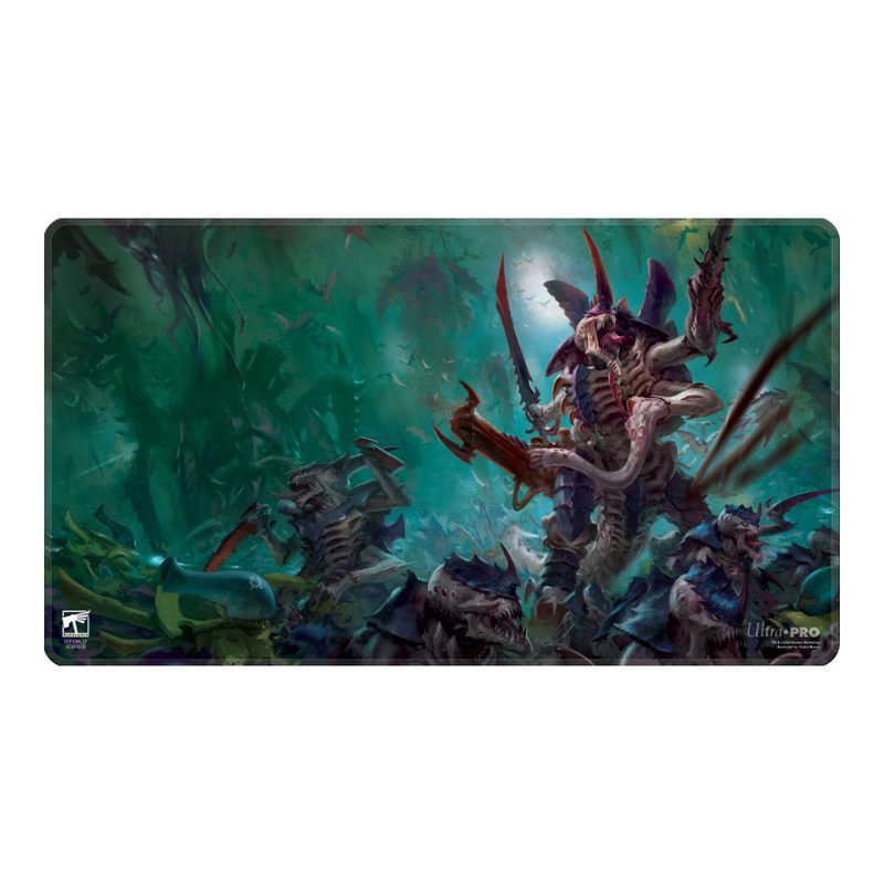 Ultra Pro - Space Marines - Tyranids - Stitched Edge Playmat for Warhammer 40,000