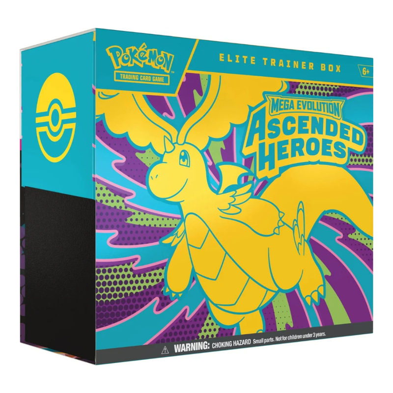 Pokémon TCG: Mega Evolution - Ascended Heroes - Elite Trainer Box *** MAX 2 PER CUSTOMER - Card Games > Collectables > TCG > CCG -  Pokemon TCG
