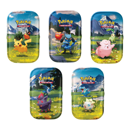 Pokémon TCG: Mega Evolution - Ascended Heroes - Mini Tin - Set of 5 - Card Games > Collectables > TCG > CCG -  Pokemon TCG