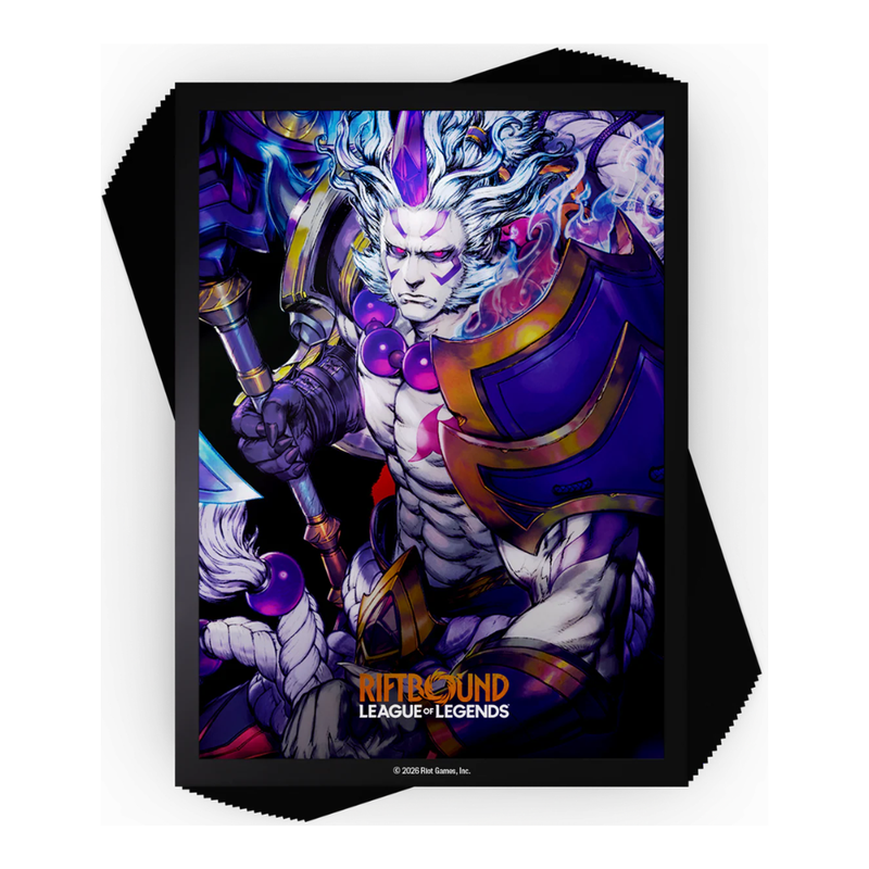Riftbound: League of Legends TCG - Art Sleeves - 100ct - Spirit Blossom Darius - Card Games > Collectables > TCG > CCG -  UniVersus Games