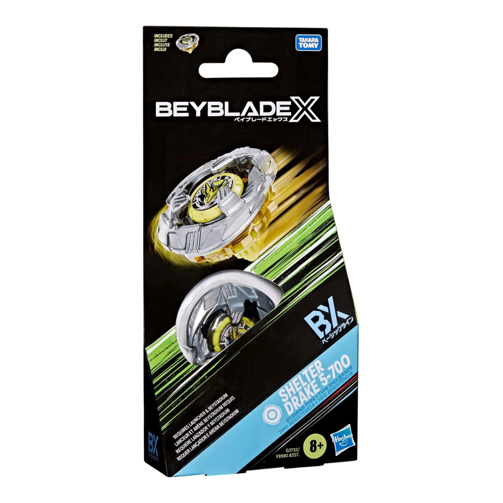 Beyblade X Shelter Drake 5-70O BX Booster Pack — Toy Snowman