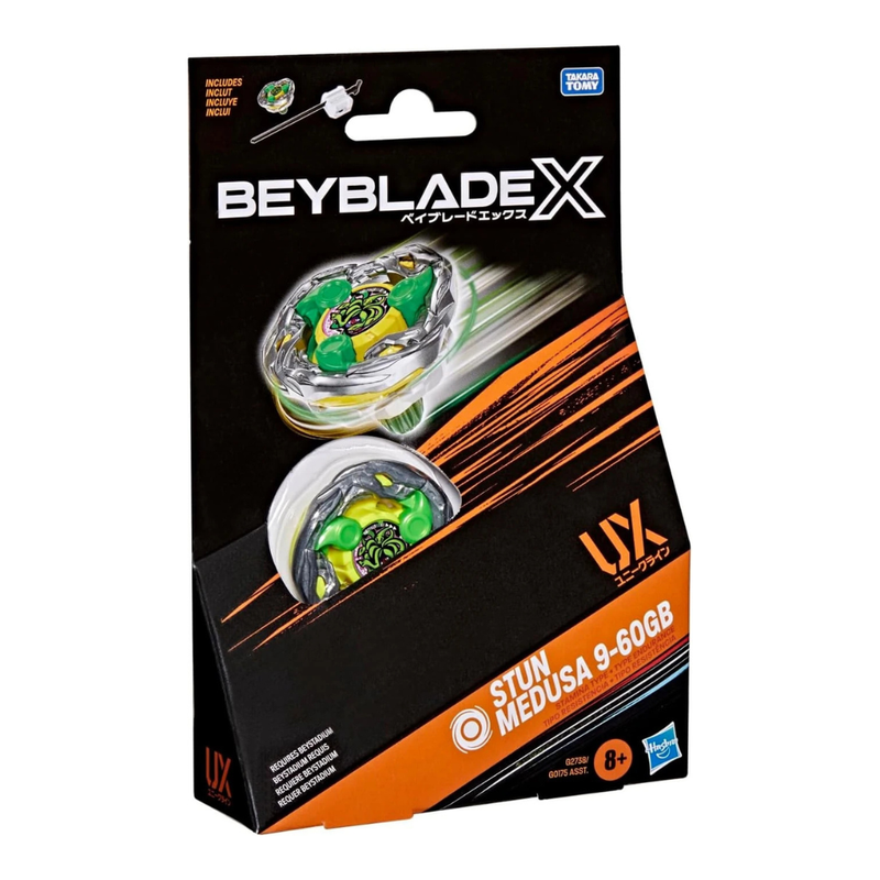 Beyblade X Stun Medusa 9-60GB UX Starter Pack - Collectables > Action Figures > toys -  Hasbro