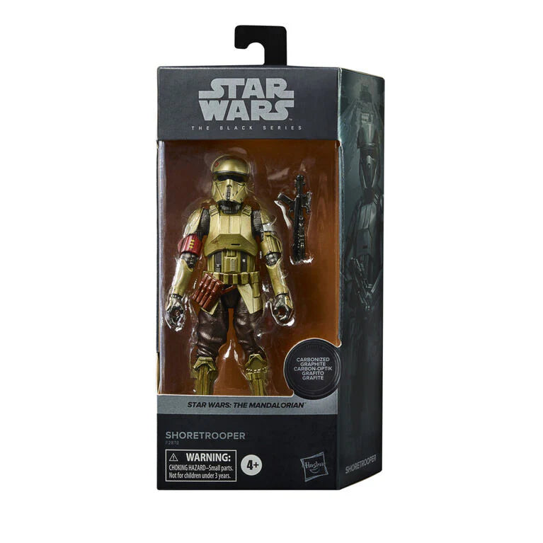 Star Wars Black Series  The Mandalorian  Shoretrooper (Carbonized) Exclusive - Action figure -  Hasbro