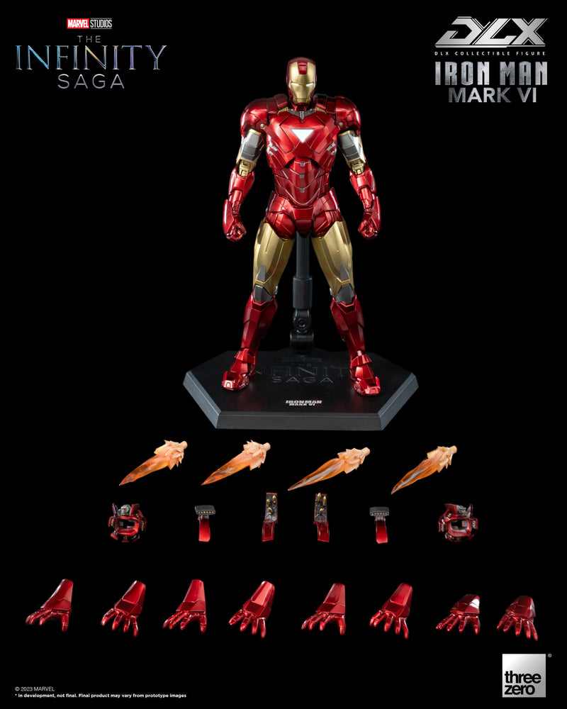 Marvel Studios: The Infinity Saga: DLX Iron Man Mark 6 ( preorder Q2 2024) - Collectables > Action Figures > toys -  ThreeZero