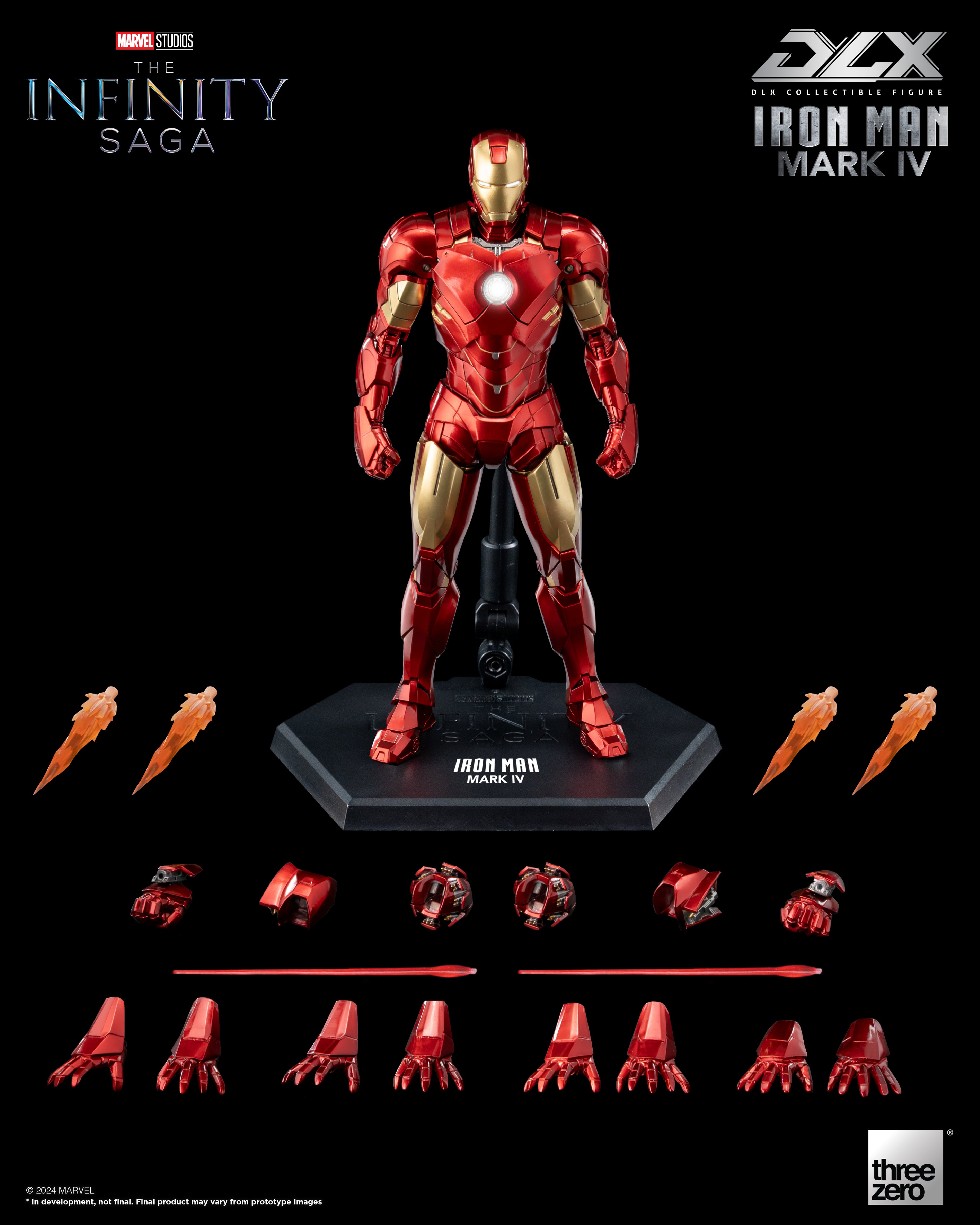 Marvel Studios: The Infinity Saga - DLX Iron Man Mark 4 — Toy Snowman