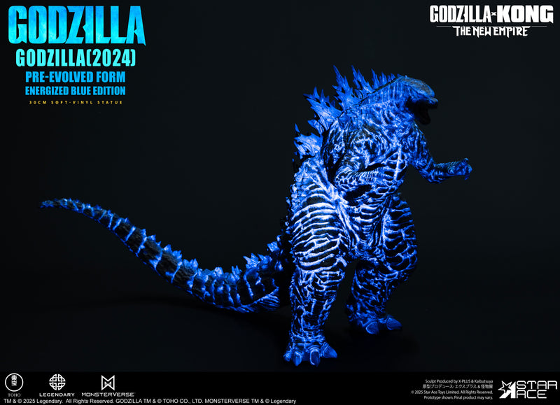 Godzilla (2024) - Godzilla Pre-Evolved Form Energized Blue Edition (Preorder Q4 2025) - statue -  Star Ace Toys