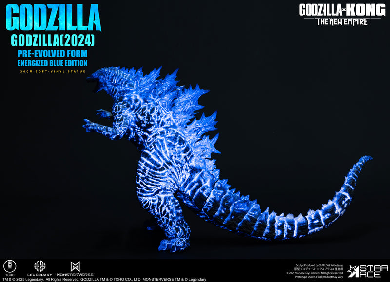 Godzilla (2024) - Godzilla Pre-Evolved Form Energized Blue Edition (Preorder Q4 2025) - statue -  Star Ace Toys