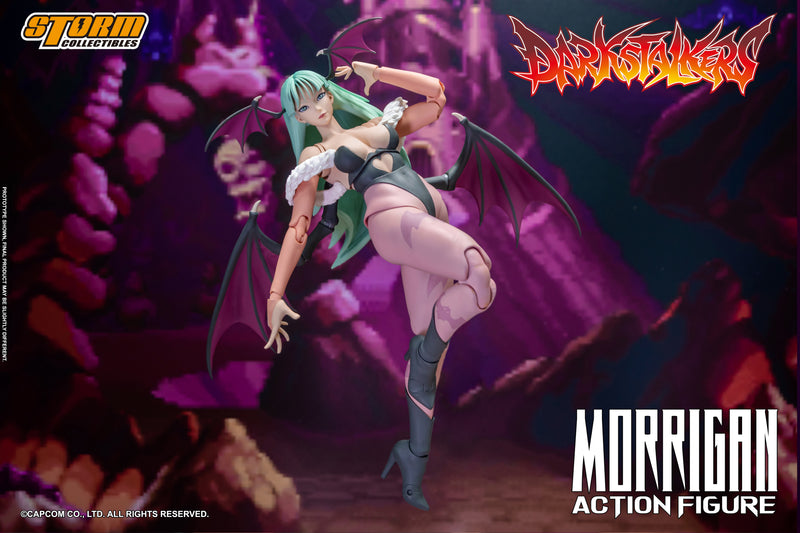 Darkstalkers Morrigan 1/12 Scale (preorder Q2) - Collectables > Action Figures > toys -  Storm Collectibles