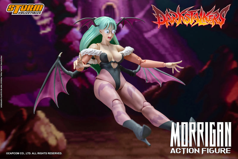 Darkstalkers Morrigan 1/12 Scale (preorder Q2) - Collectables > Action Figures > toys -  Storm Collectibles