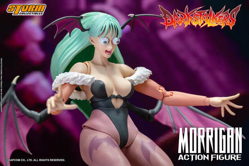 Darkstalkers Morrigan 1/12 Scale (preorder Q2) - Collectables > Action Figures > toys -  Storm Collectibles