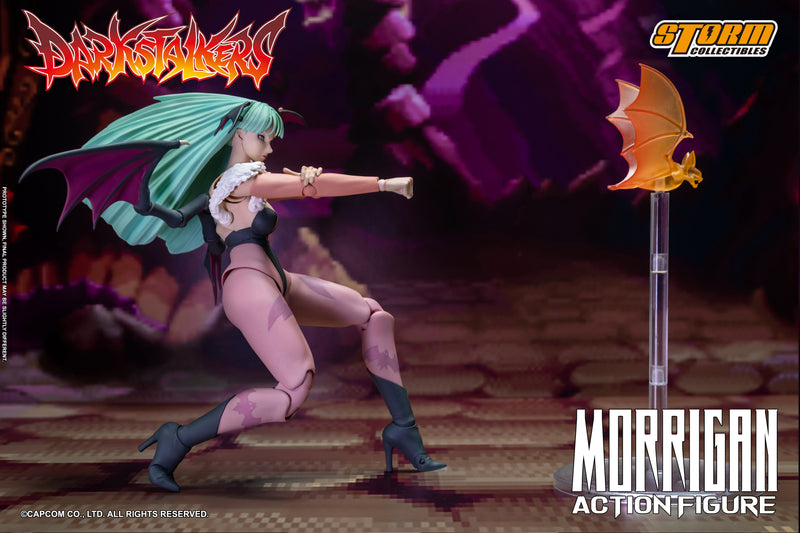 Darkstalkers Morrigan 1/12 Scale (preorder Q2) - Collectables > Action Figures > toys -  Storm Collectibles