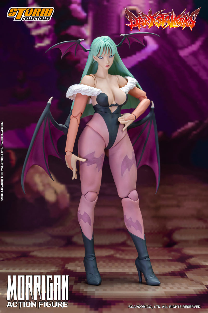 Darkstalkers Morrigan 1/12 Scale (preorder Q2) - Collectables > Action Figures > toys -  Storm Collectibles