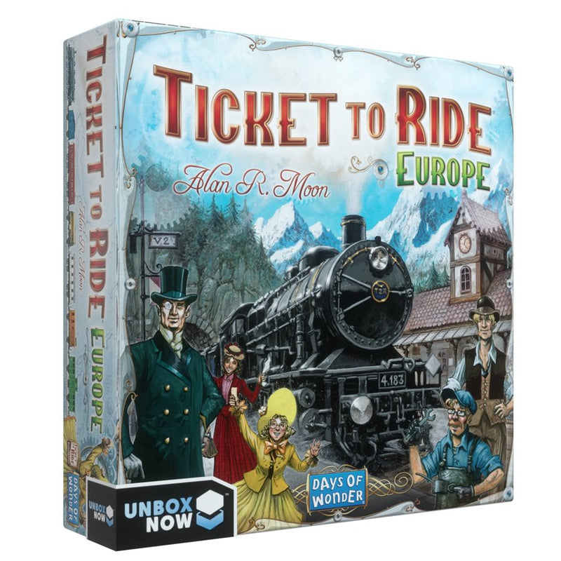 Ticket to Ride - Europe - Board Games -  asmodee