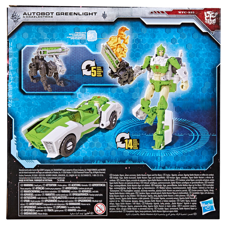 Transformers War for Cybertron: Siege Deluxe Class Autobot Greenlight (Preorder Sep 2026)