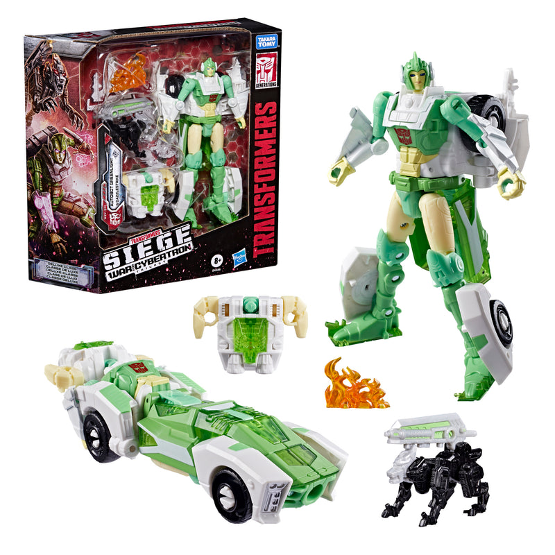 Transformers War for Cybertron: Siege Deluxe Class Autobot Greenlight (Preorder Sep 2026)