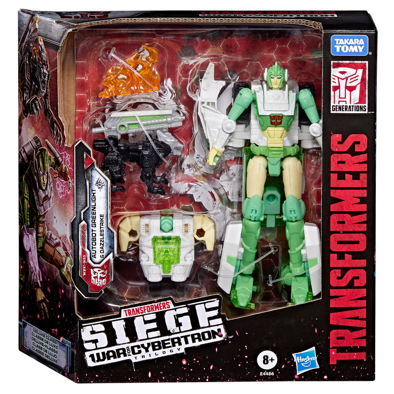 Transformers War for Cybertron: Siege Deluxe Class Autobot Greenlight (Preorder Sep 2026)