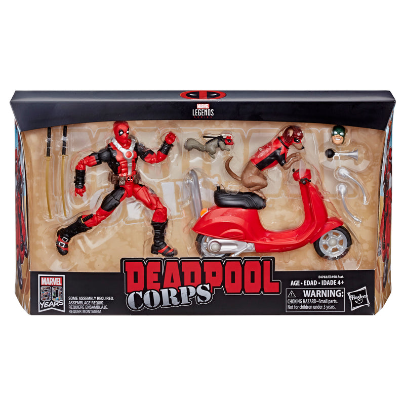Marvel Legends Series 6-inch Deadpool with Scooter ( preorder August ) - Collectables > Action Figures > toys -  Hasbro