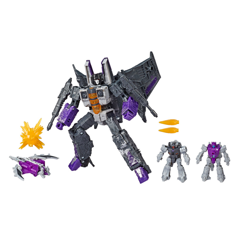 Transformers - Generations War for Cybertron Voyager WFC-S27 Decepticon Phantomstrike Squadron 4-Pack - Final Strike  (preorder Dec 2025) - Collectables > Action Figures > toy -  Hasbro