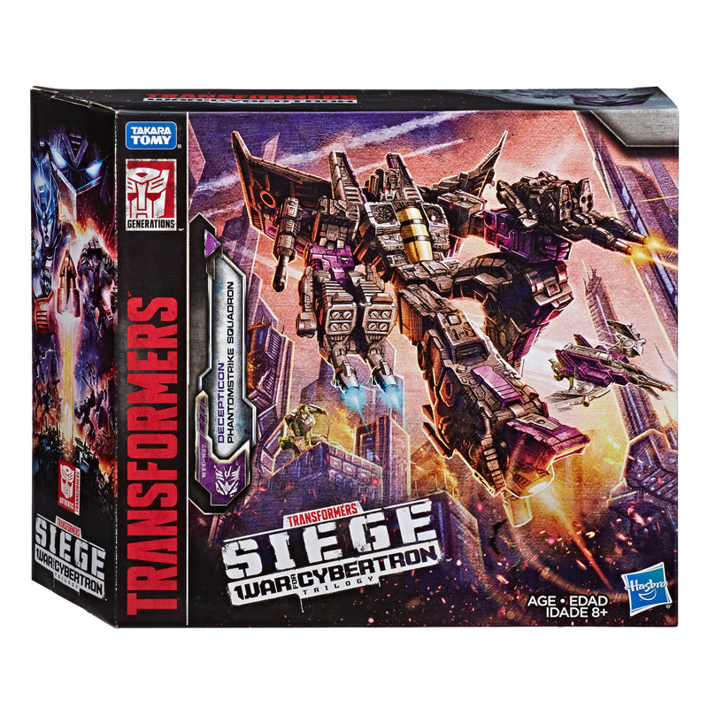 Transformers - Generations War for Cybertron Voyager WFC-S27 Decepticon Phantomstrike Squadron 4-Pack - Final Strike  (preorder Dec 2025) - Collectables > Action Figures > toy -  Hasbro