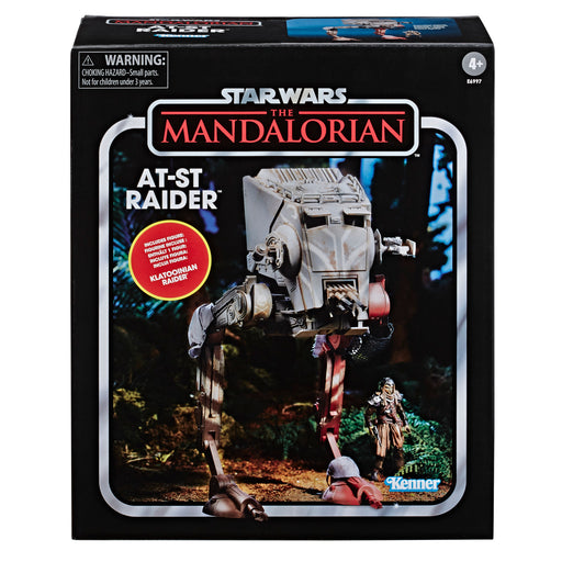 Star Wars Vintage Collection Mandalorian AT-ST w/ Klatooinian Raider Kenner (PREORDER Q4) - Collectables > Action Figures > toys -  Hasbro